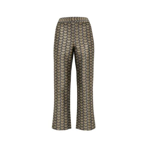 TUCKERNUCK Champagne Pop Terez Pants Size 2 NWT Retail $228 Tuckernuck - Picture 7 of 7